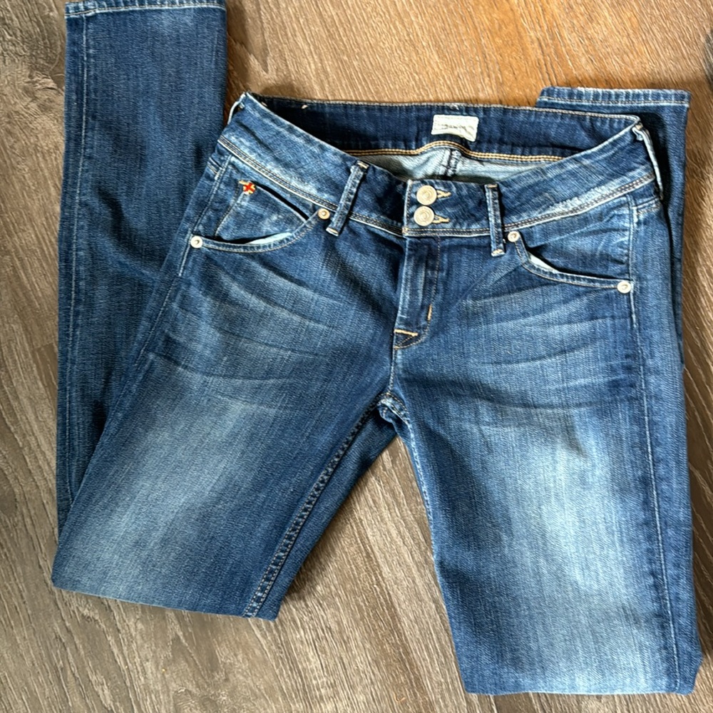 Hudson Blue Jeans Size 27 Collin mid rise Skinny jeans